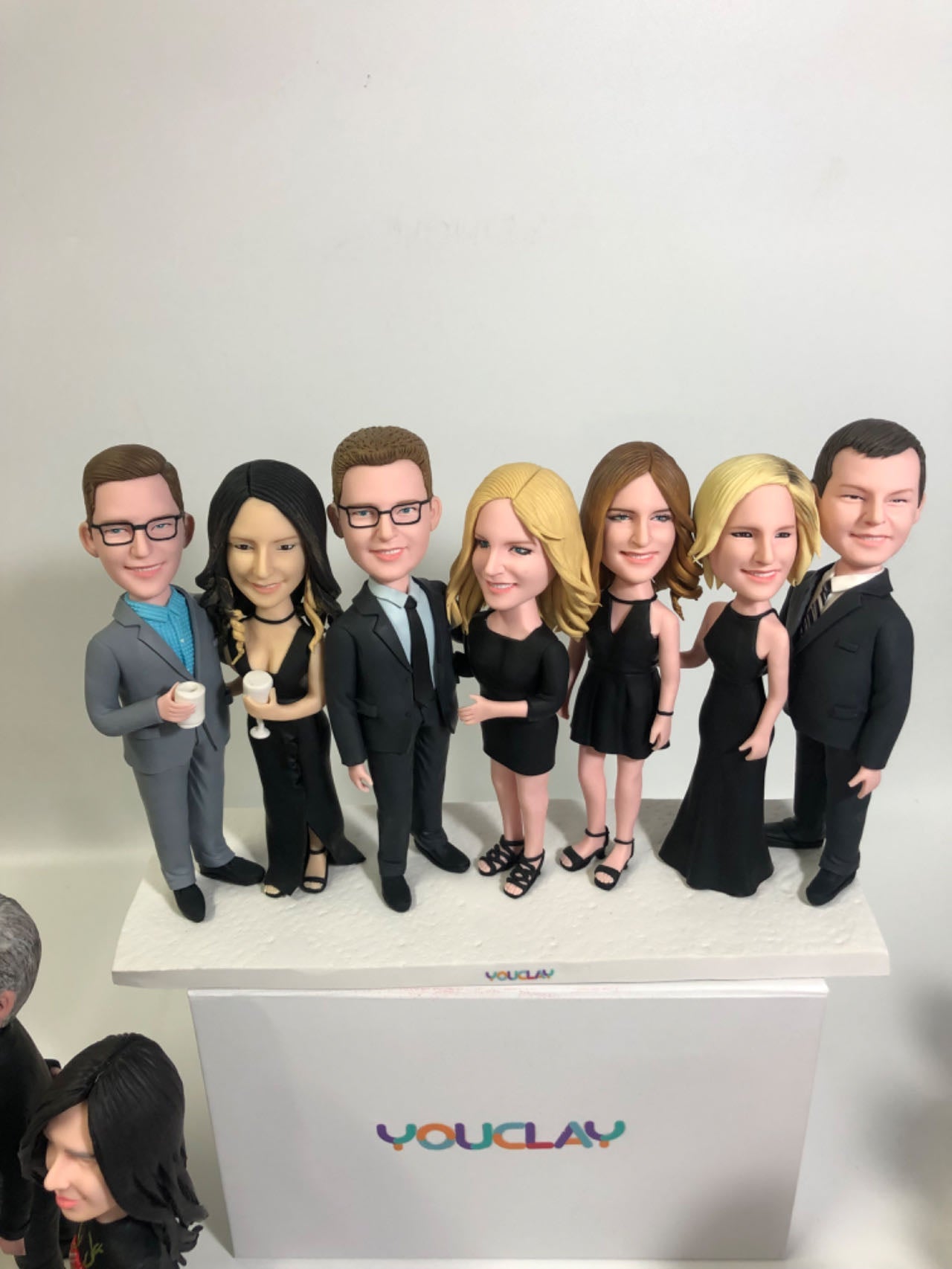 Fully Customizable Seven Bobbleheads(person or pet)Separate or whole