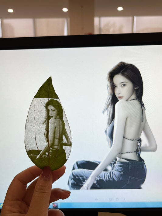 Personalized customization of leaf photos