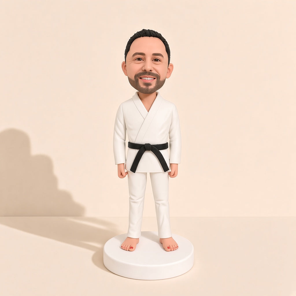 Fully Customizable Man's Bobblehead - custom clay bobblehead from your photo